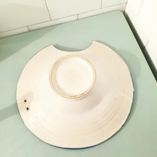 Vacia de  barbería vintage