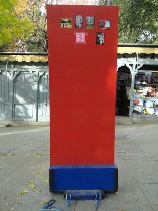 Expositor publicitario exterior 160x60cm