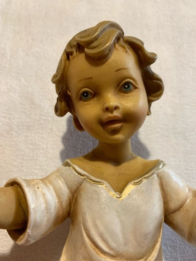 Statuetta Gesu Bambino Porcellana