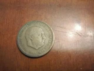 Moneda 1 Peseta Caudillo