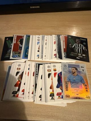 Lote Topps Match Attax 25/26