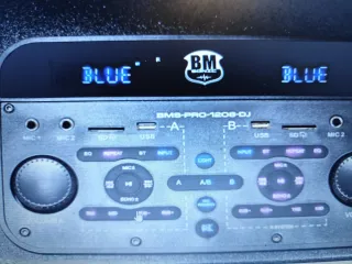 Equipo Sonido 2000W: Sub Doble 12 + 2 Monitores