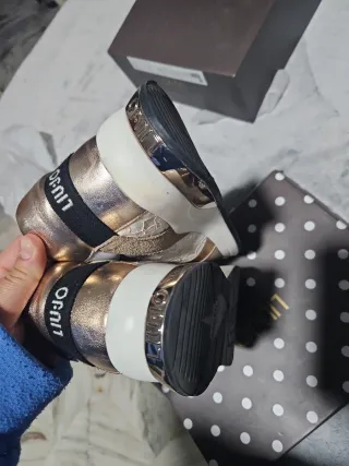 Botines Liu Jo Karlie 05 Lace up Beige/Oro