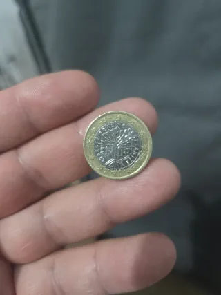Moneda 1 Euro Francia 2001