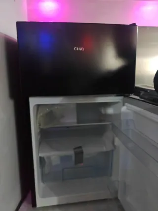 Frigorífico CHIQ negro 150x55