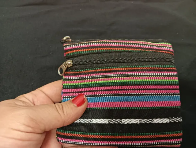 Monedero Hippie Unisex Multicolor