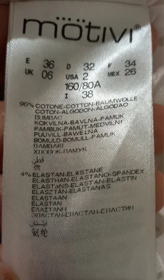 Abito fantasia pied de poule off shoulder