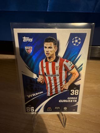 Carta Topps Gorka Guruzeta Wildcard