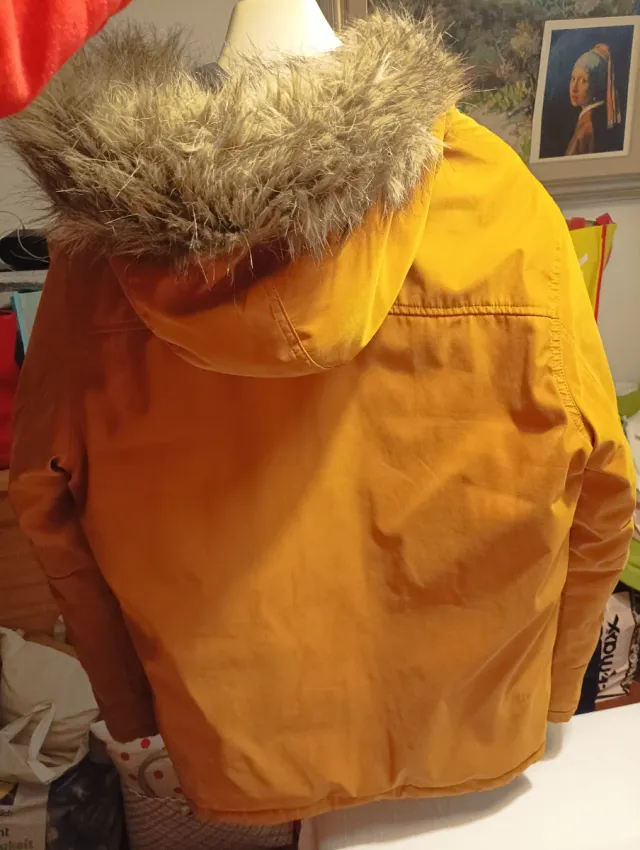 Abrigo amarillo Jack & Jones