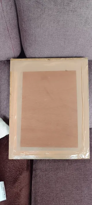 Lienzo antiguo Sagrada Familia