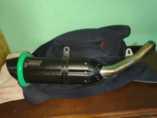 Escape Mivv Suono Carbono Kawasaki Z800 Full