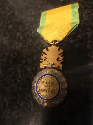 Medalla Militar Francesa Plata 1870