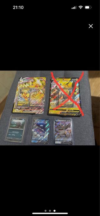 Cartas Pokémon Varias - 1€