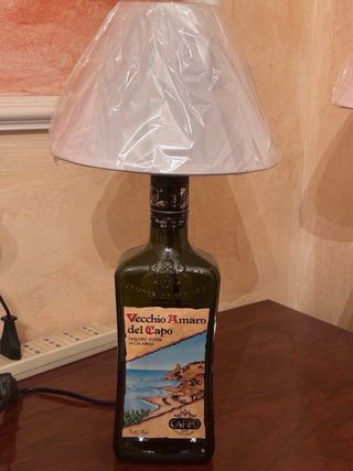Lampada artigianale Vecchio Amaro del Capo