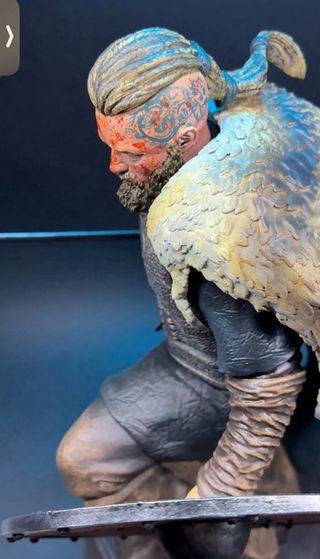 Figura Ragnar Lodbröck Pintada a Mano