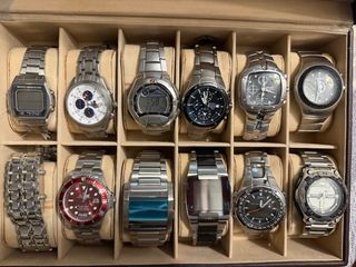 Reloj Seiko Plata y Negro