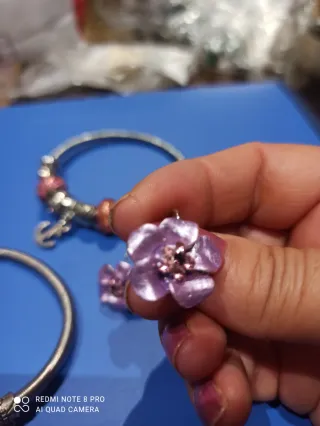 Lote de bisutería con abalorios