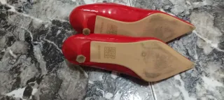 Conjunto Rojo: Top, Zapatos y Bolso