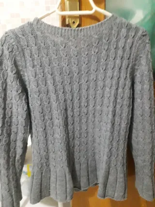 Jersey gris de ochos