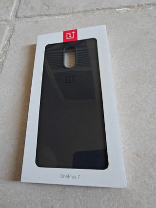 Funda OnePlus 7 Negra Original