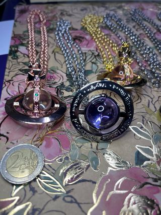 Colgante Orbe Saturn Estilo Nana Vivienne Westwood