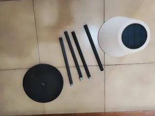 Lampada da terra solare