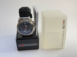 Reloj Sector Expander crono 50 m caja y papeles