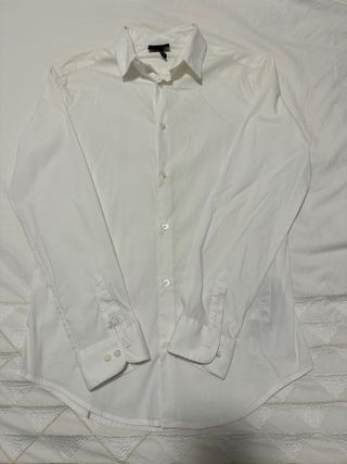 Camisa Emporio Armani Blanca de Hombre
