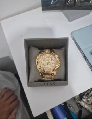 Reloj Guess Dorado Hombre