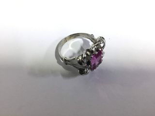 anillo oro 18k con piedra