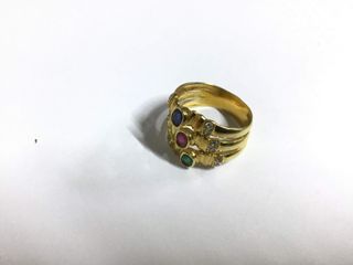 anillo oro 18k con piedra