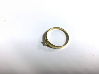 anillo oro 18k con piedra