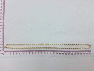cadena oro 18k 27cm
