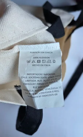 Bolsa de tela Purificación García