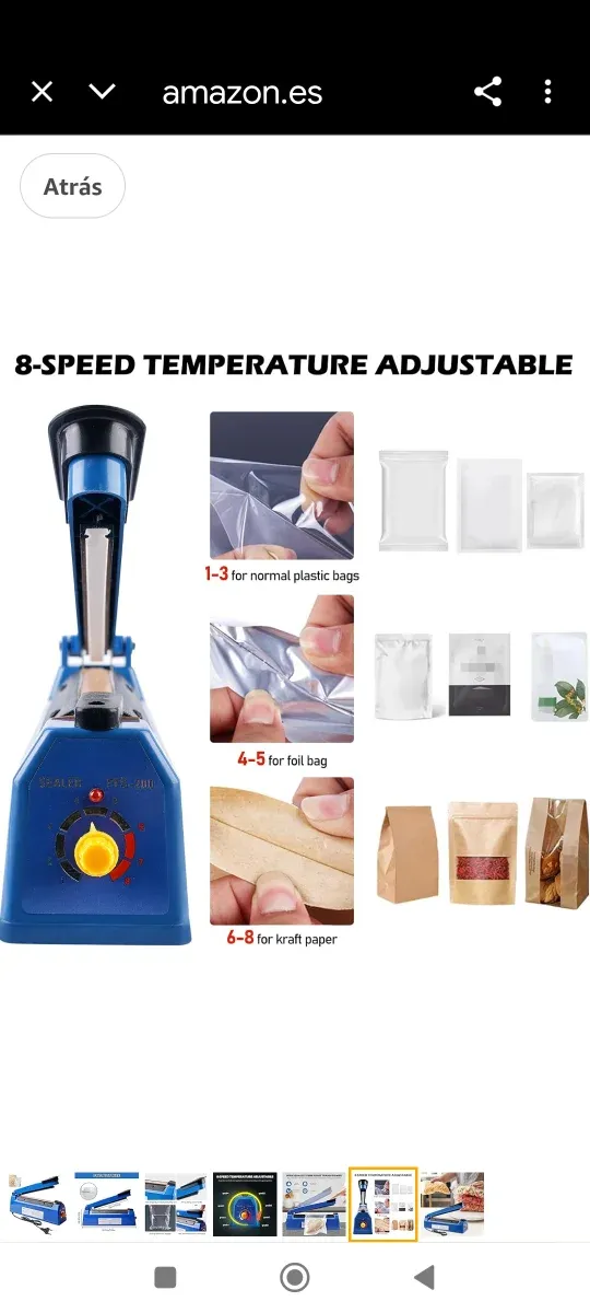 Seladora Térmica 300mm PP/PE