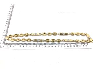 cadena oro 18k 30cm