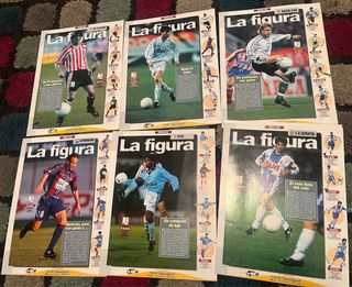 Láminas La Figura Estrellas Fútbol 1996