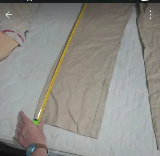 Calças Barred's perna larga tam 36