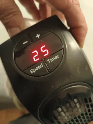 Calefactor portátil Handy Heater 400W – compacto