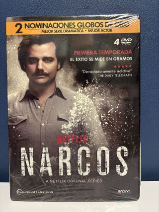 Narcos Primera Temporada DVD Precintada