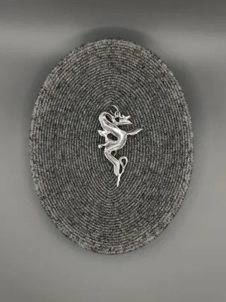 Colgante Dragón Plata 925