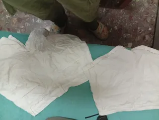 7 Pantalones Cortos Blancos y Beige. 34,36,38,42,8