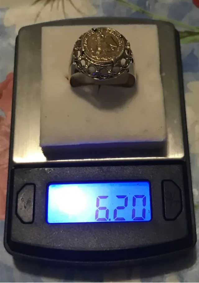 Anillo Sello Oro 18k