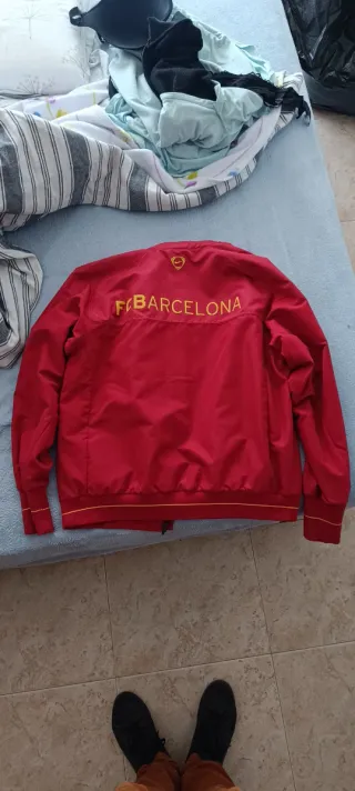 Chaqueta FC Barcelona Nike Roja y Amarilla