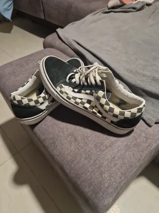 Vans Old Skool Talla 44 Checkerboard,