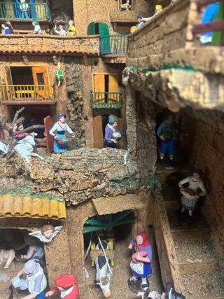 Presepe artigianale completo