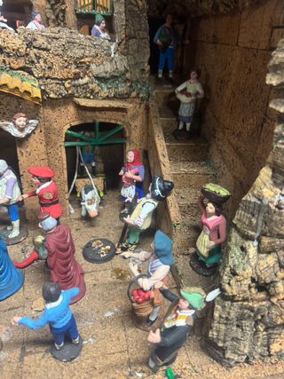 Presepe artigianale completo