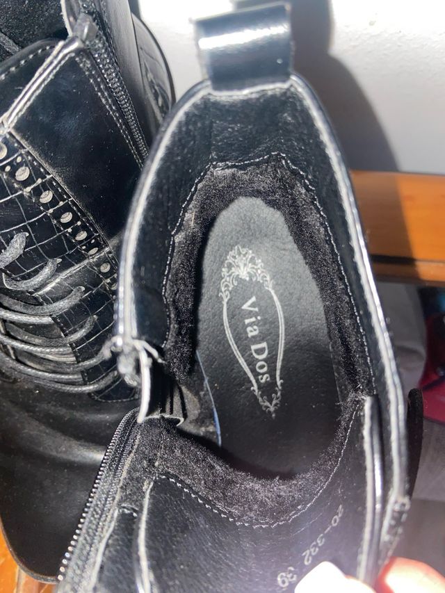 Botines negros mujer