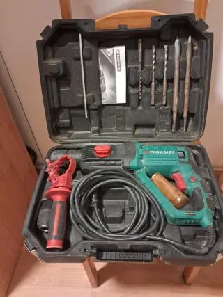 Martillo Perforador Parkside con Accesorios