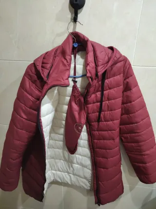 Anorak ligero Green Coast mujer rojo